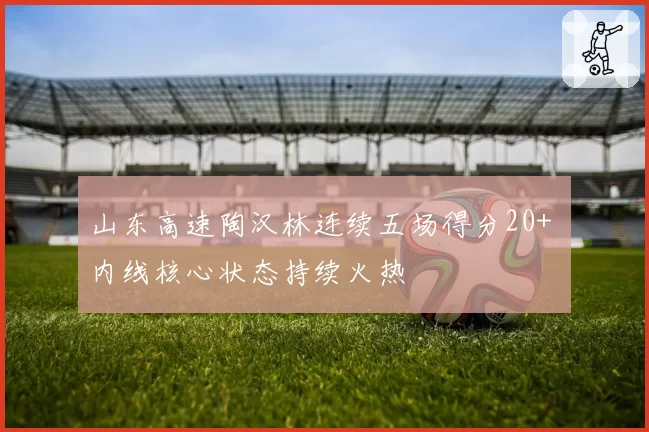 山东高速陶汉林连续五场得分20+ 内线核心状态持续火热